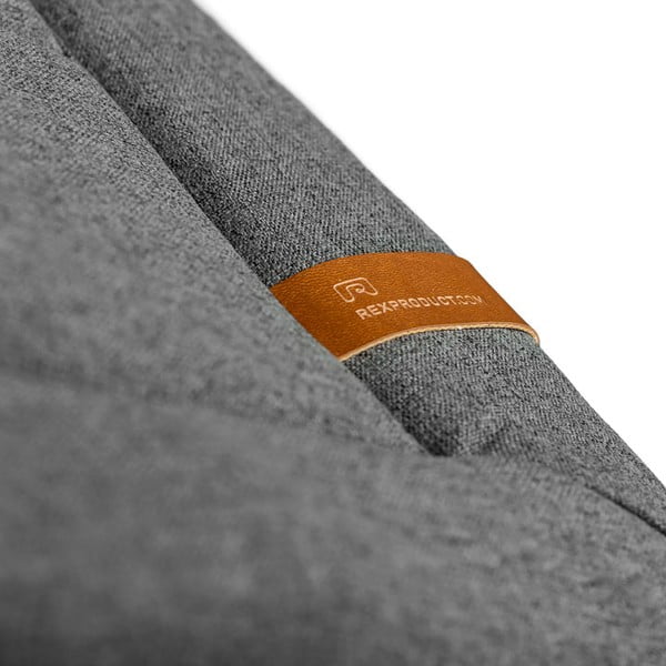 Svetlo siva pasja hiška 52x53 cm Home XL - Rexproduct-image-1