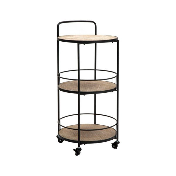 Kovinski servirna mizica na kolesih 41,5x40 cm Arex – Mauro Ferretti