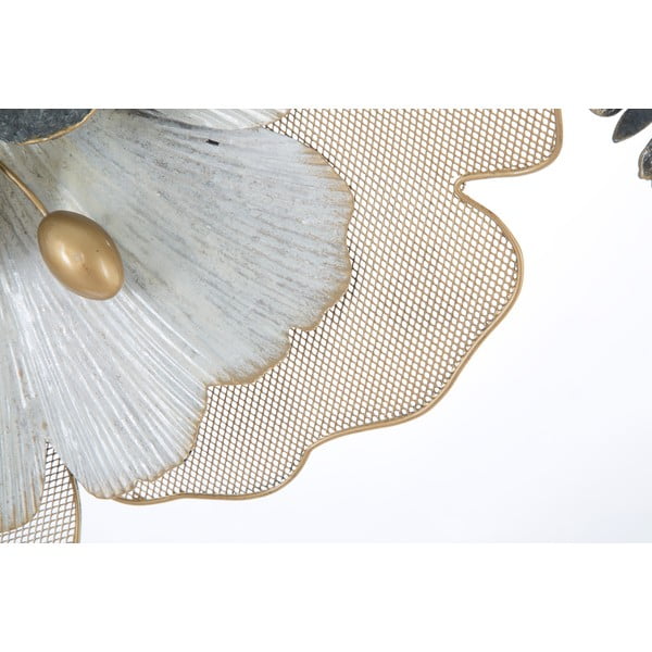 Stensko kovinska dekoracija Mauro Ferretti Flowery, 119 x 60 cm-image-1