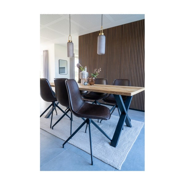 Rjavi jedilni stoli v kompletu 2 ks Monaco – House Nordic-image-4