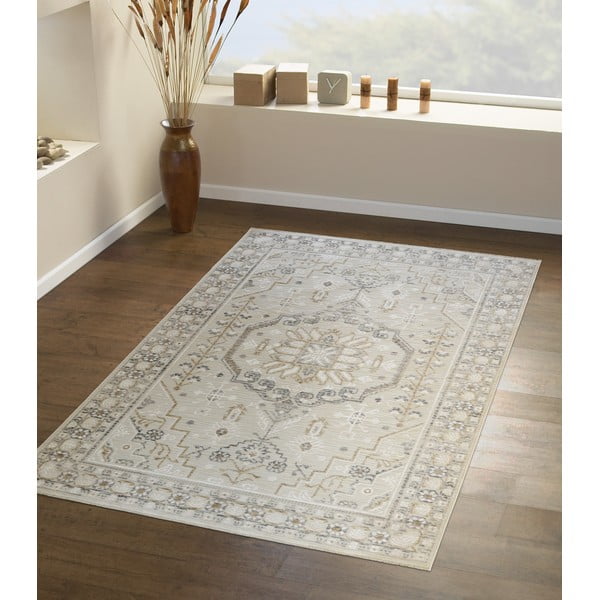 Bež preproga 60x110 cm Jaipur – Webtappeti-image-1