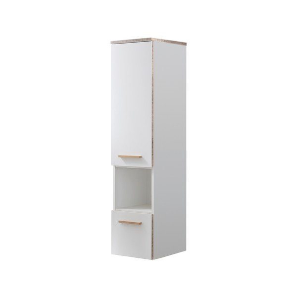 Bela visoka stenska kopalniška omarica 30x123 cm Set 931 - Pelipal-image-2