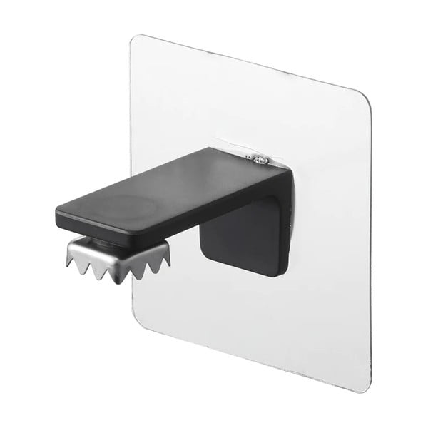 Črno plastično magnetno držalo za milo z namestitvijo brez vrtanja Film Hook – YAMAZAKI