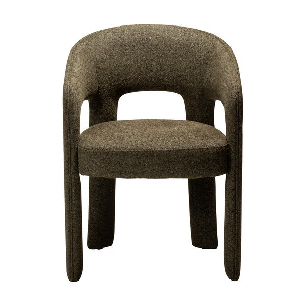 Kaki zelen jedilni stol z nasloni za roke Splendor – DAN-FORM Denmark-image-1
