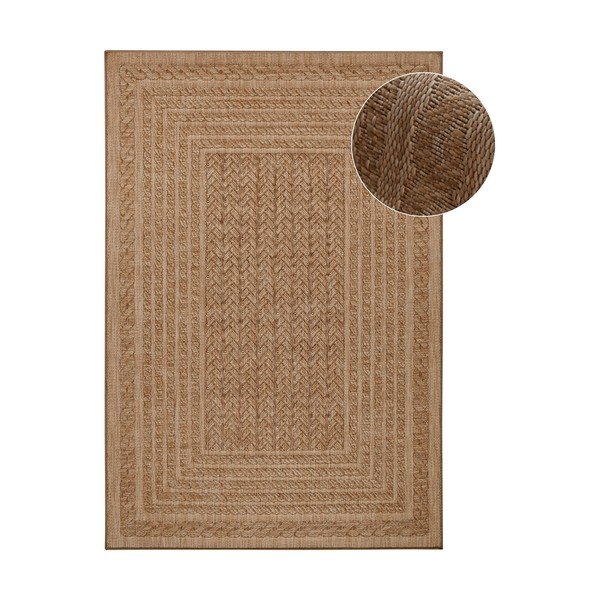 Rjava notranja in zunanja preproga 200x290 cm Limonero – Hanse Home