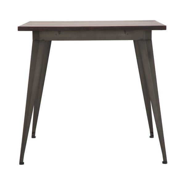 Mauro Ferretti Industry Jedilna miza iz brestovega lesa, 80 x 80 cm