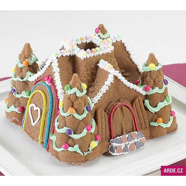 Kalup za bundt torto, pravljična hišica-image-1
