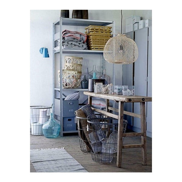 Viseča svetilka v naravni barvi z bambusovim senčilom ø 42 cm Rodi – Bloomingville-image-3