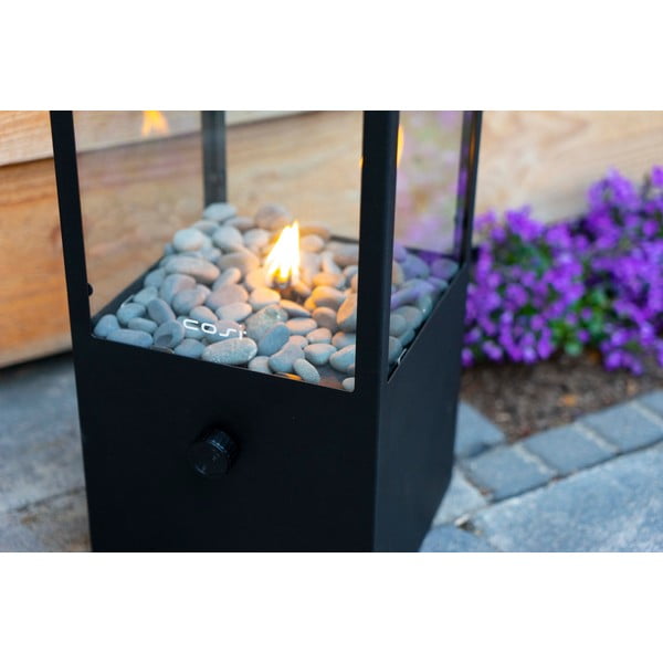 Črna plinska svetilka Cosi Dome, višina 45 cm-image-4