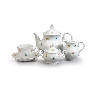 Porcelanast čajni servis Thun Ophelia