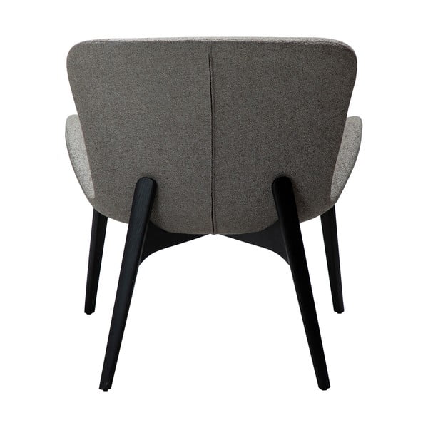Siv fotelj iz tkanine bouclé Paragon – DAN-FORM Denmark-image-4
