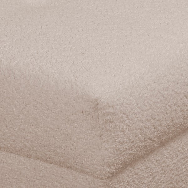 Bež tabure iz tkanine bouclé Ariella – Ropez-image-4