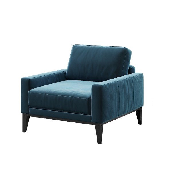 Moder žametni fotelj MESONICA Musso-image-2