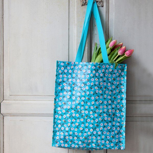 Modra nakupovalna torba Rex London Daisy-image-1