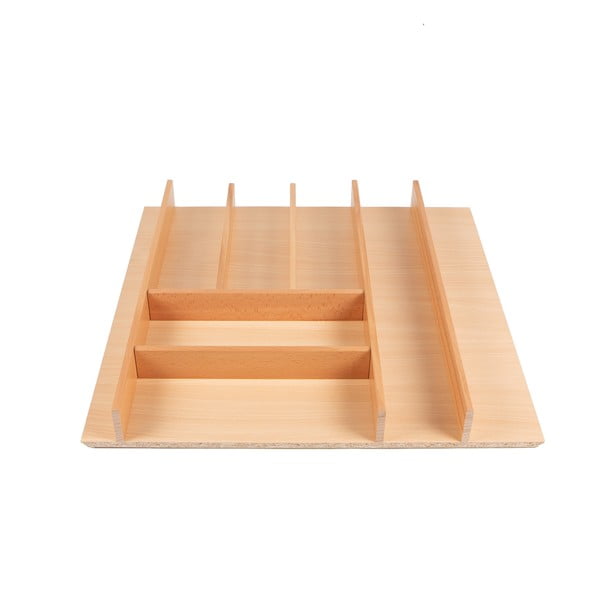 Organizator za pribor v naravni barvi 48 x 47 cm Wood Line – Elletipi