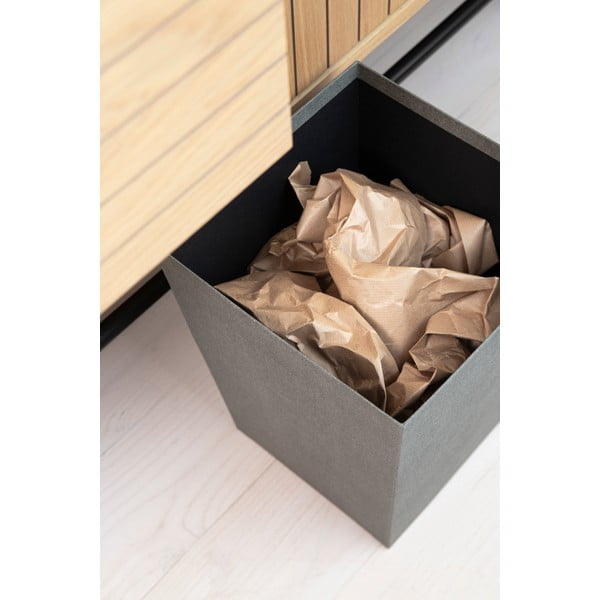 Siv koš za smeti Sofia Canvas Paper Laminate – Bigso-image-3