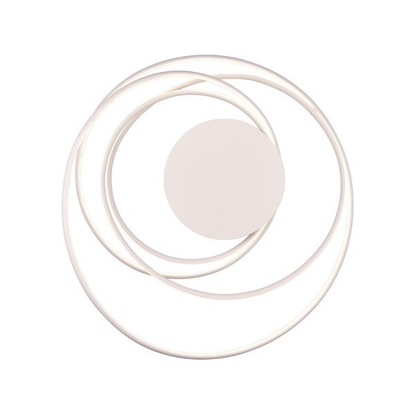 Bela LED stropna svetilka s kovinskim senčnikom Nala – Trio Select-image-3