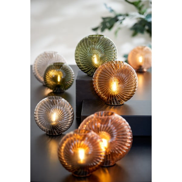 Oker rumena namizna svetilka (višina 16,5 cm) Milado - Light & Living-image-1