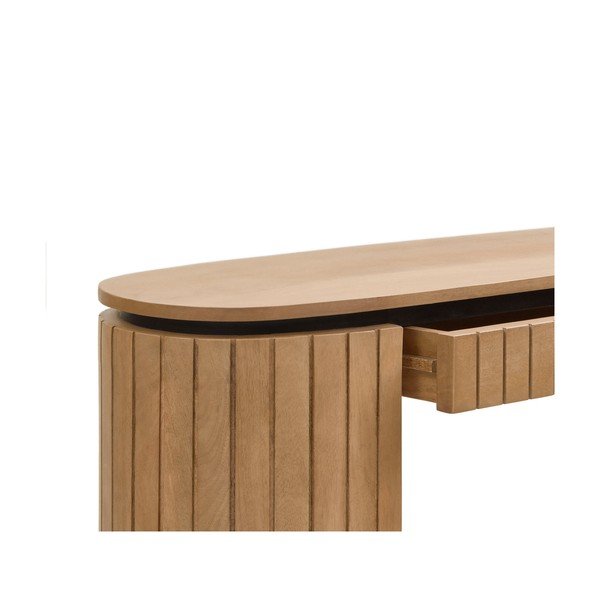 Konzolna mizica iz mangovega lesa 120x35 cm Licia - Kave Home-image-3