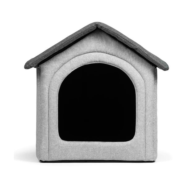 Svetlo siva pasja hiška 44x45 cm Home L - Rexproduct-image-4