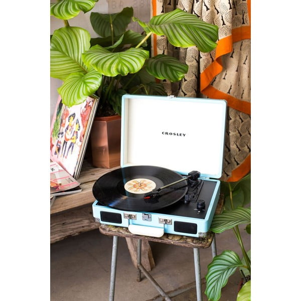 Svetlo moder gramofon Crosley Cruiser Plus-image-1