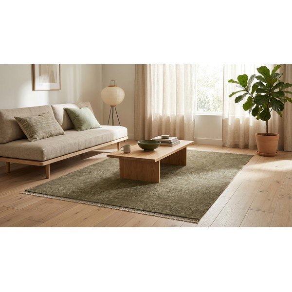 Temno zelena preproga 160x230 cm Puro – ESTE-image-3