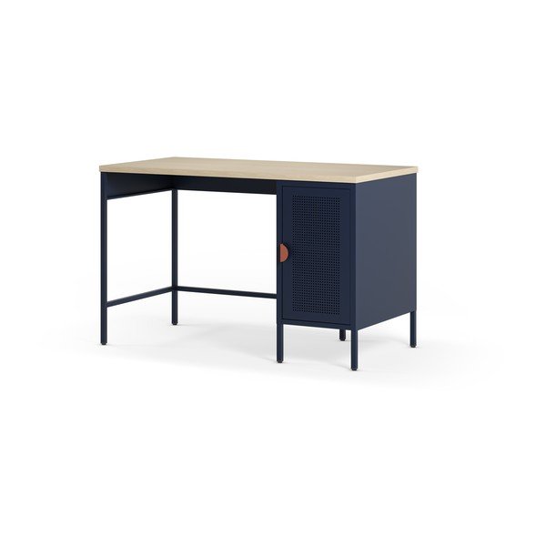 Pisalna miza z mizno ploščo v hrastovem dekorju 60x120 cm Sayla – Marckeric-image-4