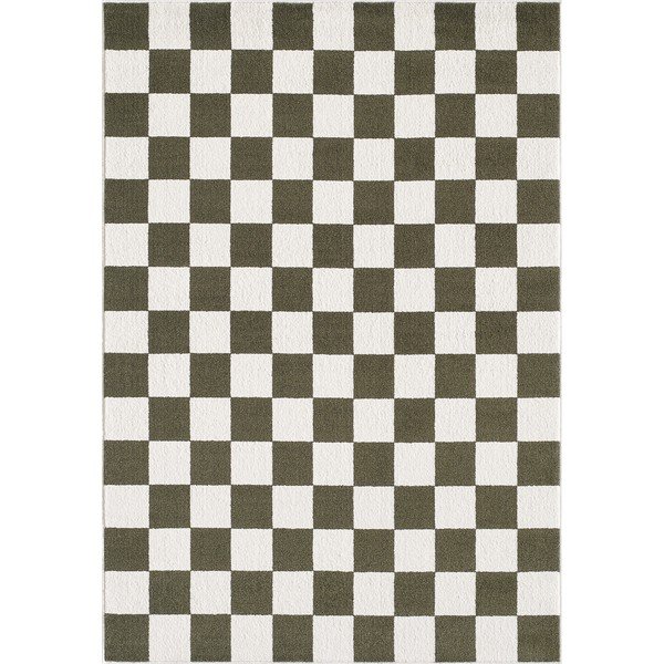 Zelena/kremno bela preproga 160x230 cm Bistro – ESTE