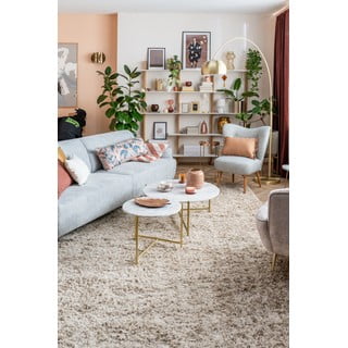 Krem preproga Think Rugs Vista Creamy, 200 x 290 cm