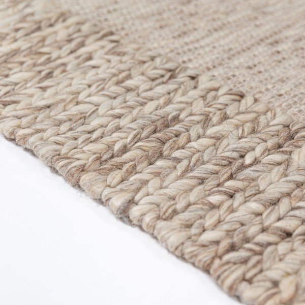 Ročno tkana preproga iz mešanice volne v naravni barvi 200x290 cm Rue – Flair Rugs-image-4