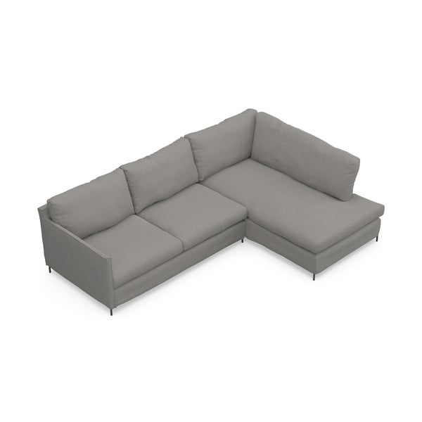 Siva kotna sedežna garnitura (s kotom po izbiri) Petito – Furninova -image-3