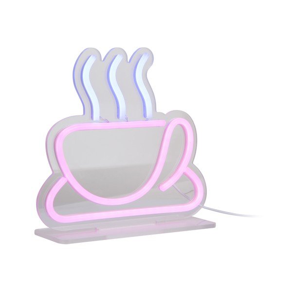 Rožnata LED neon svetilka 5 W Coffee – Leitmotiv