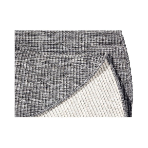 Siva zunanja preproga NORTHRUGS Miami, ø 140 cm-image-3