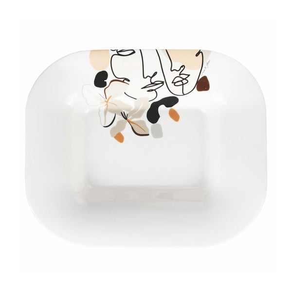 Keramični krožnik VDE Tivoli 1996 Face to Grey, 43,5 x 35,5 cm-image-2