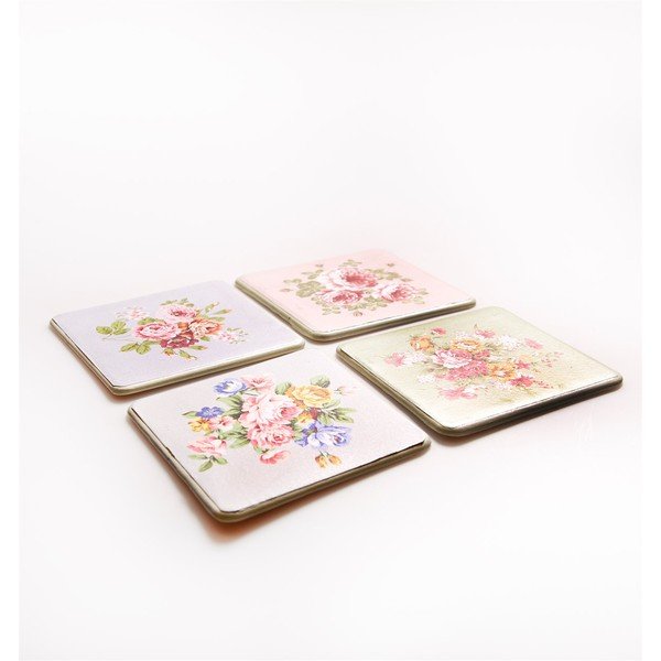 Komplet 4 podstavkov Sass & Belle Classic Rose-image-1