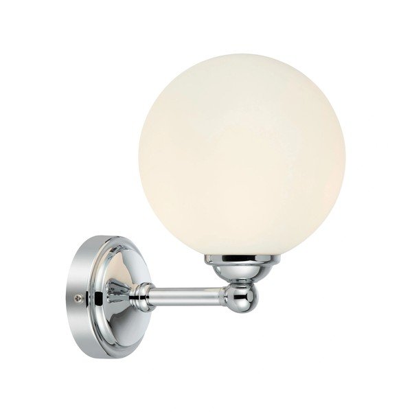 Srebrno-bela stenska svetilka Tropea – Markslöjd