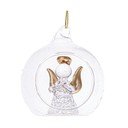 Steklen božični okrasek ø 6 cm Angel – Dakls