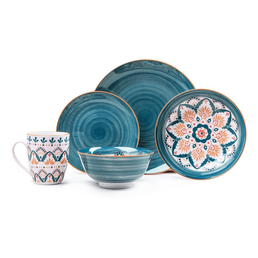 Porcelanast jedilni servis 20 ks za 4 osebe Hestia