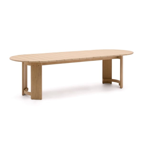 Jedilna miza iz masivnega evkaliptusa 110x280 cm Xoriguer – Kave Home