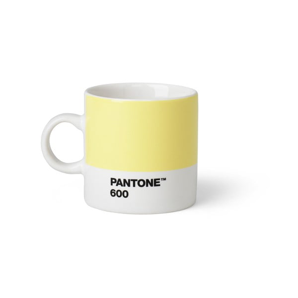 Rumena skodelica Pantone Espresso, 120 ml
