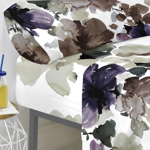 Bombažna rjuha Happy Friday Basic Sunset Garden, 140 x 200 cm-image-3