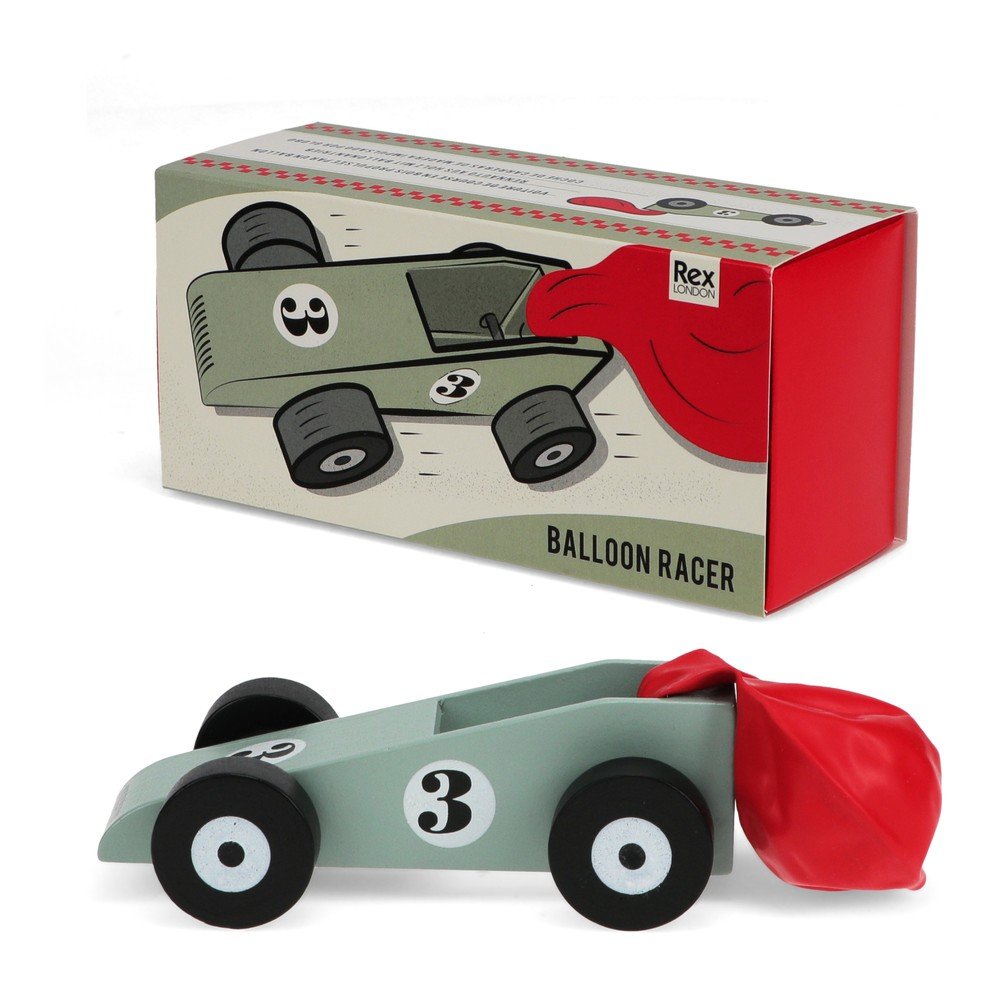 Interaktivna igrača Balloon-powered Racer