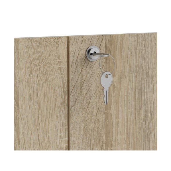 Element - vrata v hrastovem dekorju v naravni barvi 84x105 cm Prima – Tvilum-image-3