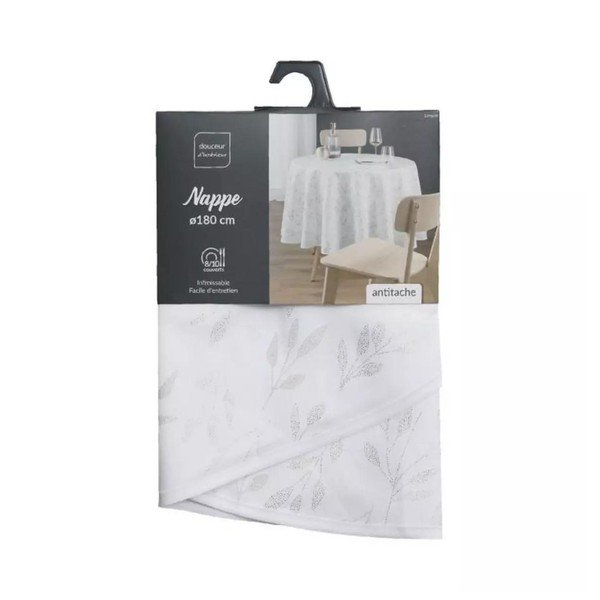 Namizni prt ø 180 cm Lonigold – douceur d'intérieur