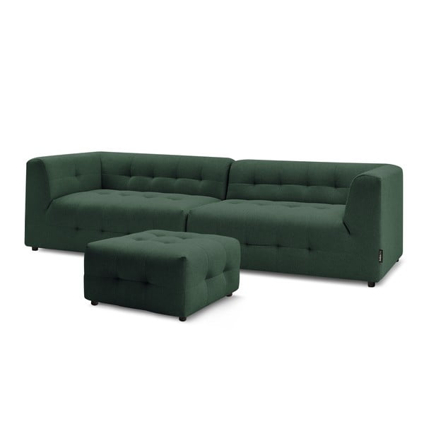 Temno zelen kavč 324 cm Kleber - Bobochic Paris-image-3