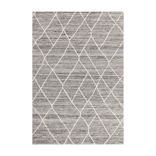 Siva volnena preproga 200x290 cm Noah – Asiatic Carpets