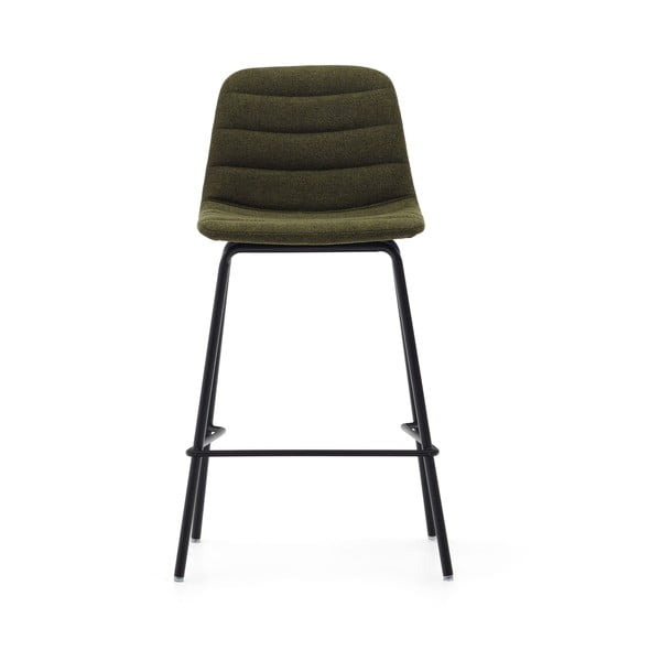 Temno zeleni barski stoli v kompletu 2 ks 92,5 cm Zunilda – Kave Home-image-2