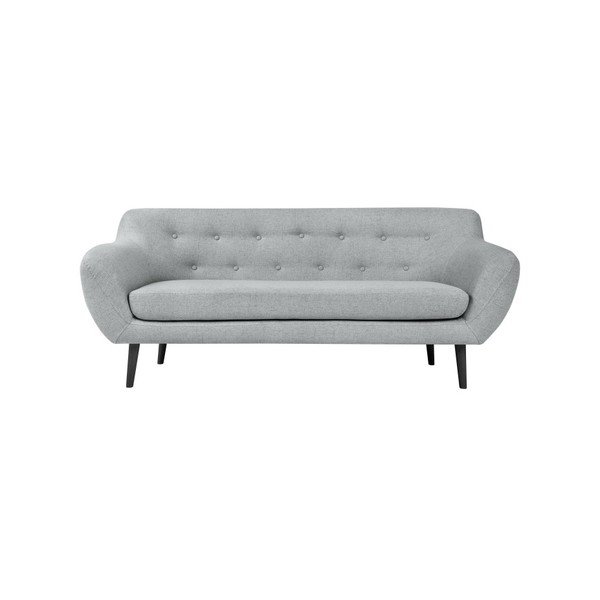 Svetlo siva zofa Mazzini Sofas Piemont, 188 cm-image-2