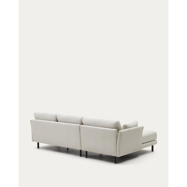 Kremno bela kotna sedežna garnitura Gilma – Kave Home-image-4