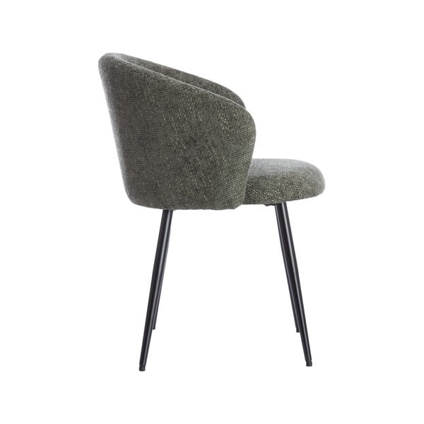 Kaki zeleni kovinski jedilni stoli v kompletu 2 ks Radaja – Light & Living-image-3